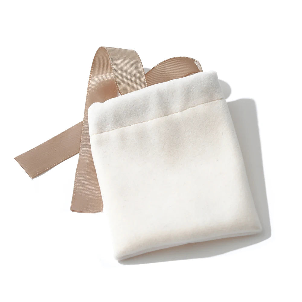 Yhpup Earrings Ring Necklace Jewelry Gift Box Velvet Bag